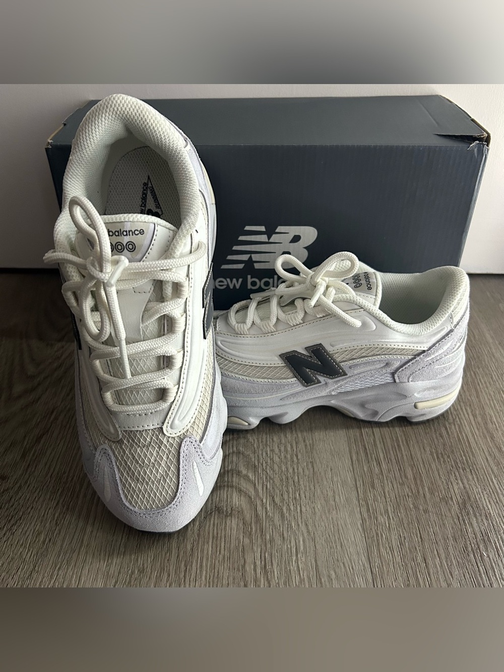 New Balance 1000 Grey White Sneakers